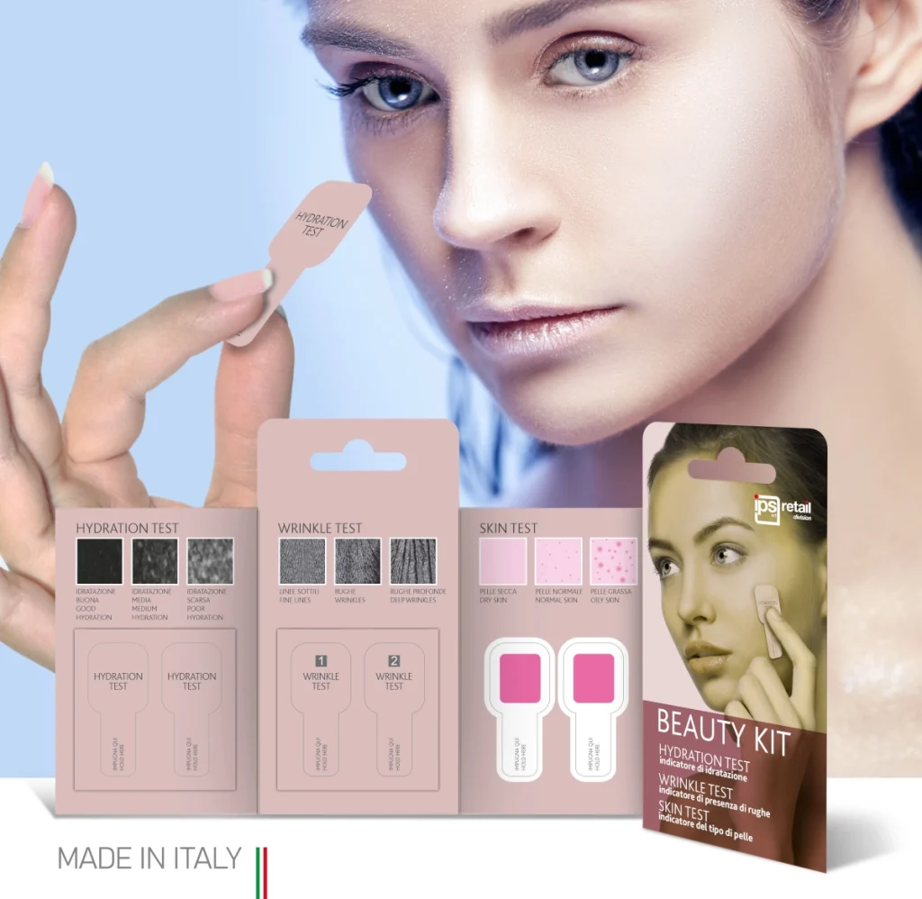 tester cosmetico per la pelle per gdo e farmacie